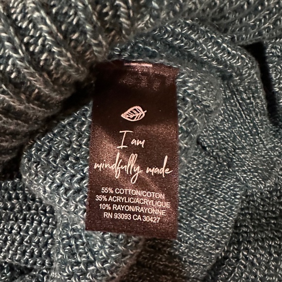 Nic+Zoe turquoise sweater - Picture 4 of 5